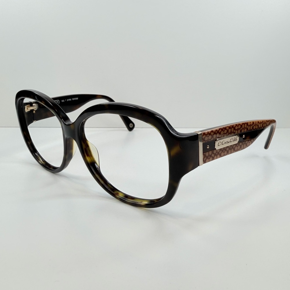 COACH SUNGLASSES JOELLE (S499) TORTOISE 59•15•130 COACH SUNGLASSES FRAMES ONLY